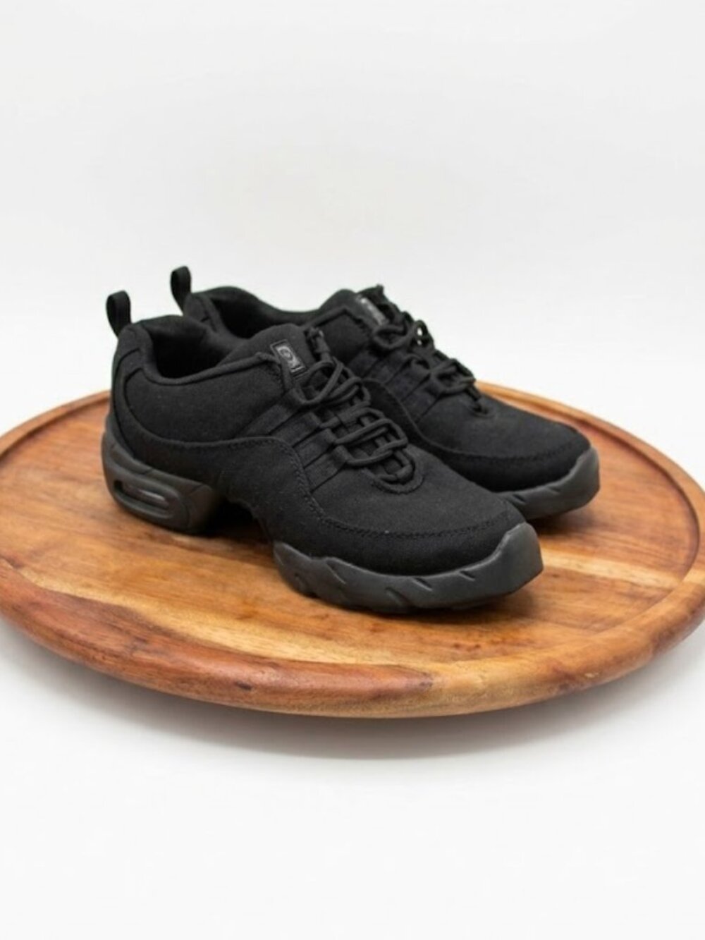 Bloch All-Black Split-Sole Dance Sneakers US 11 Woman
